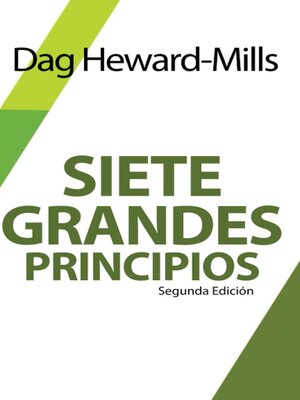 cover image of Siete grandes principios